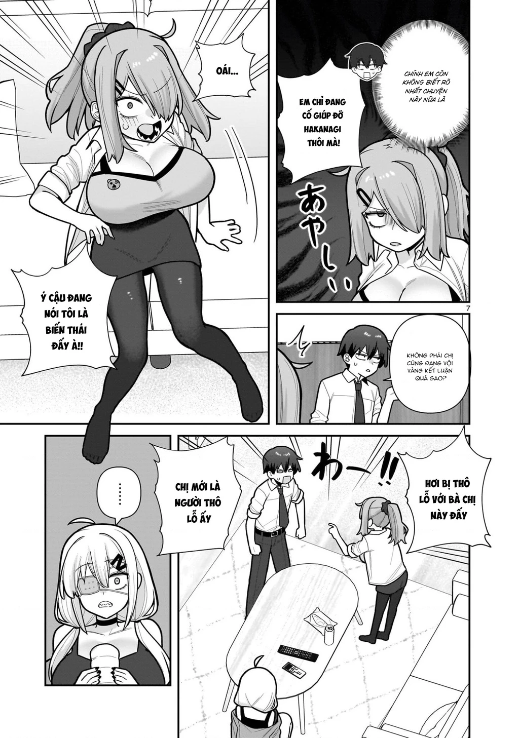 Hakanagi Kasumi, cô nàng sẽ lập tức XX nếu không có tôi ở bên Chapter 8 - 7