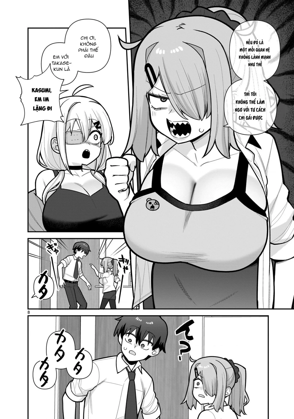 Hakanagi Kasumi, cô nàng sẽ lập tức XX nếu không có tôi ở bên Chapter 8 - 8