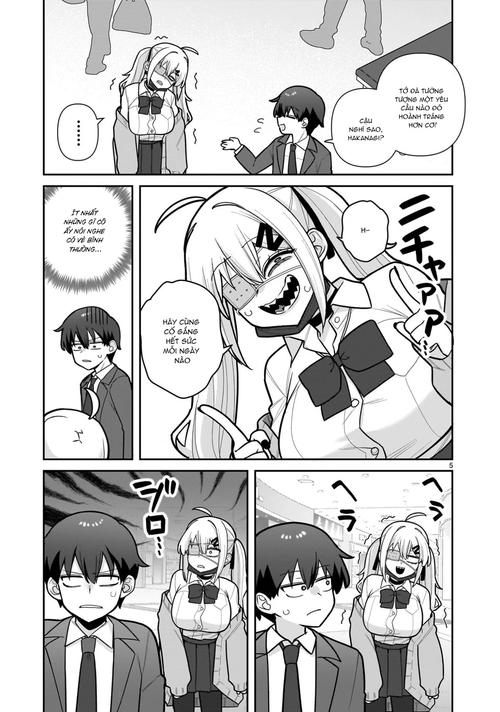 Hakanagi Kasumi, cô nàng sẽ lập tức XX nếu không có tôi ở bên Chapter 9 - 5