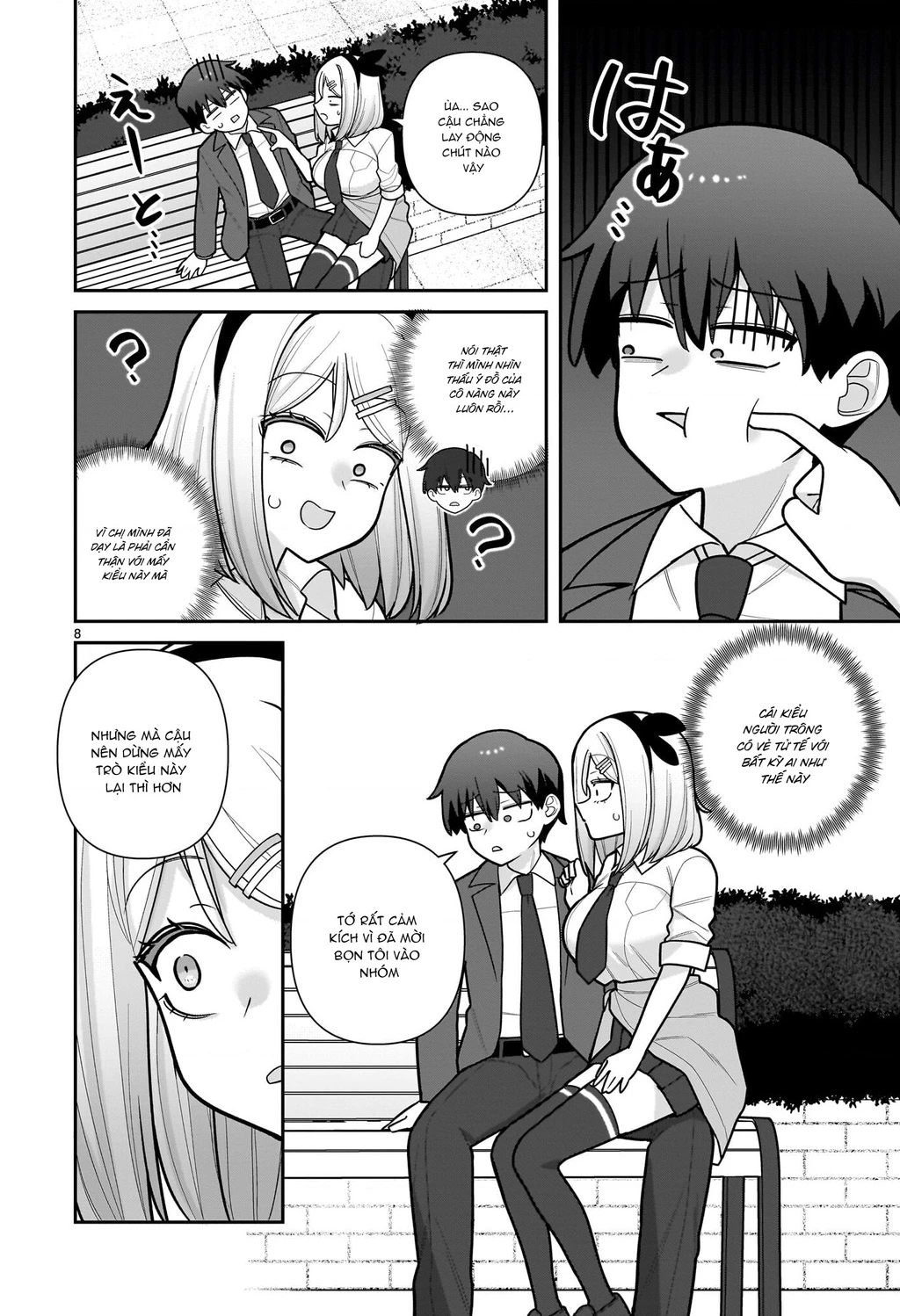 Hakanagi Kasumi, cô nàng sẽ lập tức XX nếu không có tôi ở bên Chapter 11 - 8