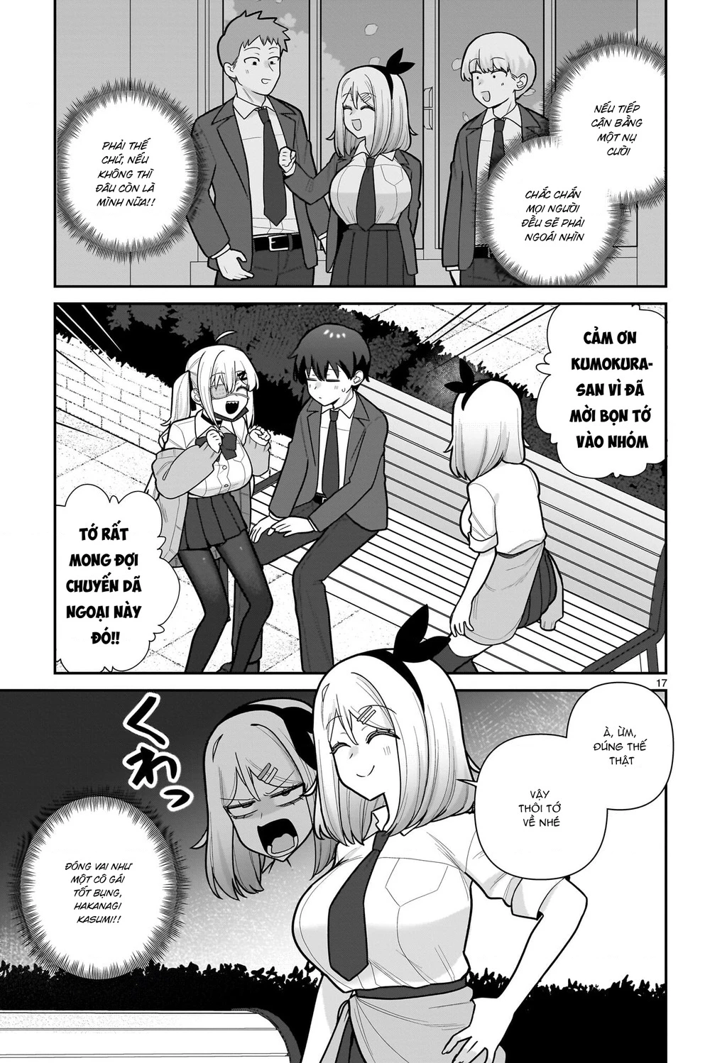 Hakanagi Kasumi, cô nàng sẽ lập tức XX nếu không có tôi ở bên Chapter 11 - 17