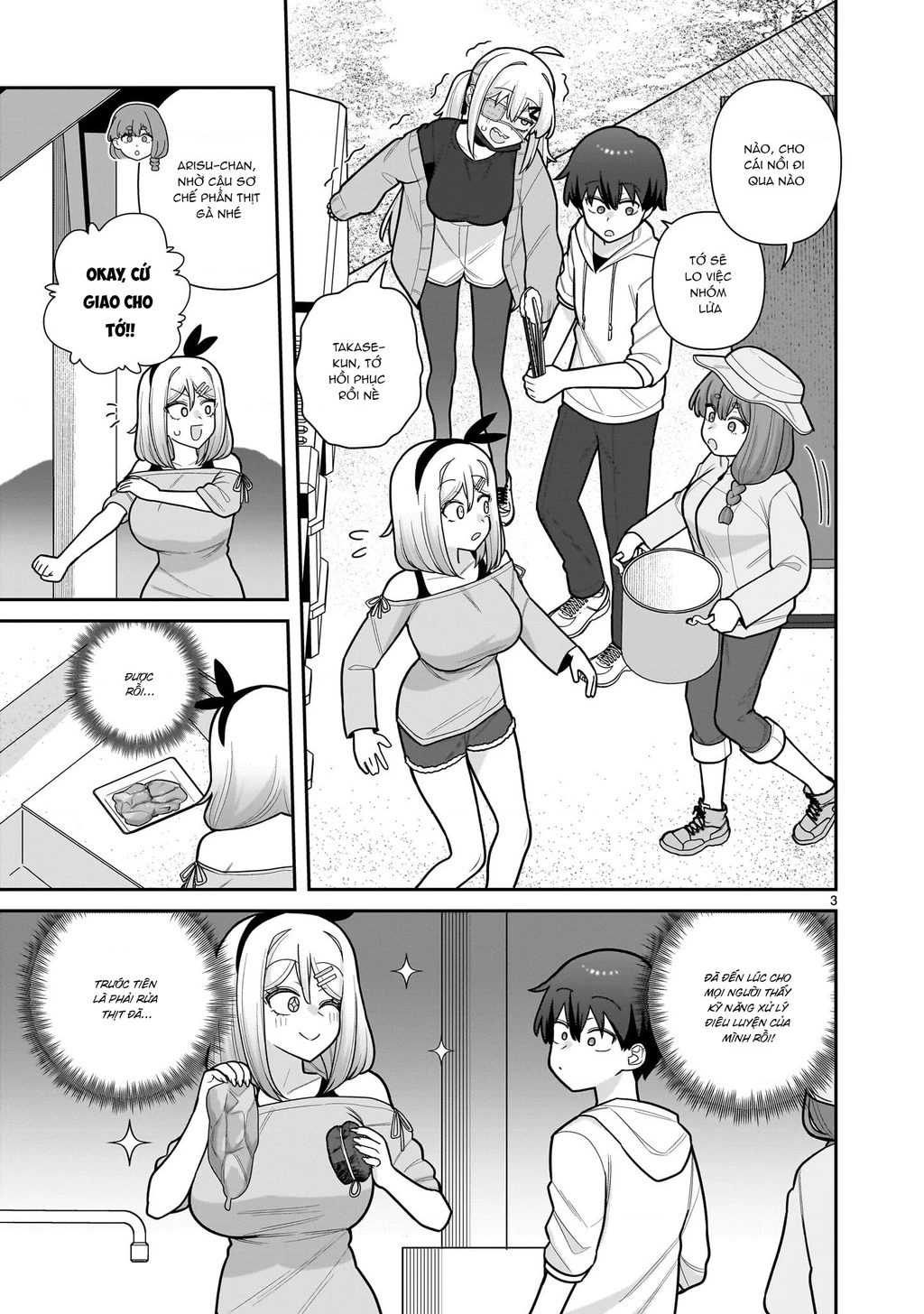 Hakanagi Kasumi, cô nàng sẽ lập tức XX nếu không có tôi ở bên Chapter 12 - 3