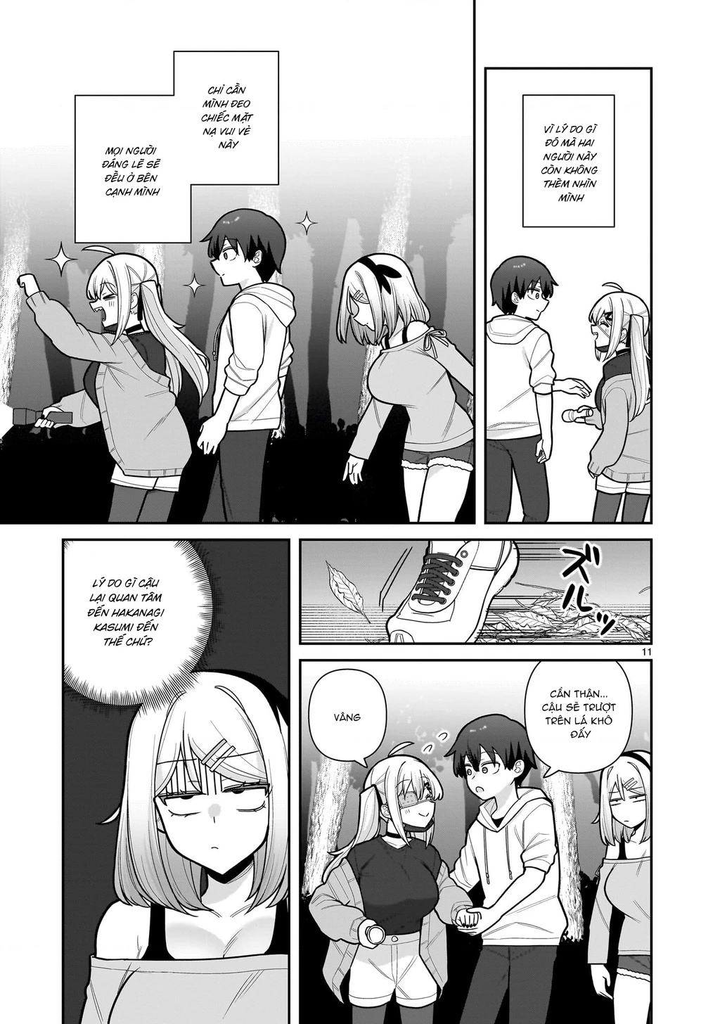 Hakanagi Kasumi, cô nàng sẽ lập tức XX nếu không có tôi ở bên Chapter 12 - 11