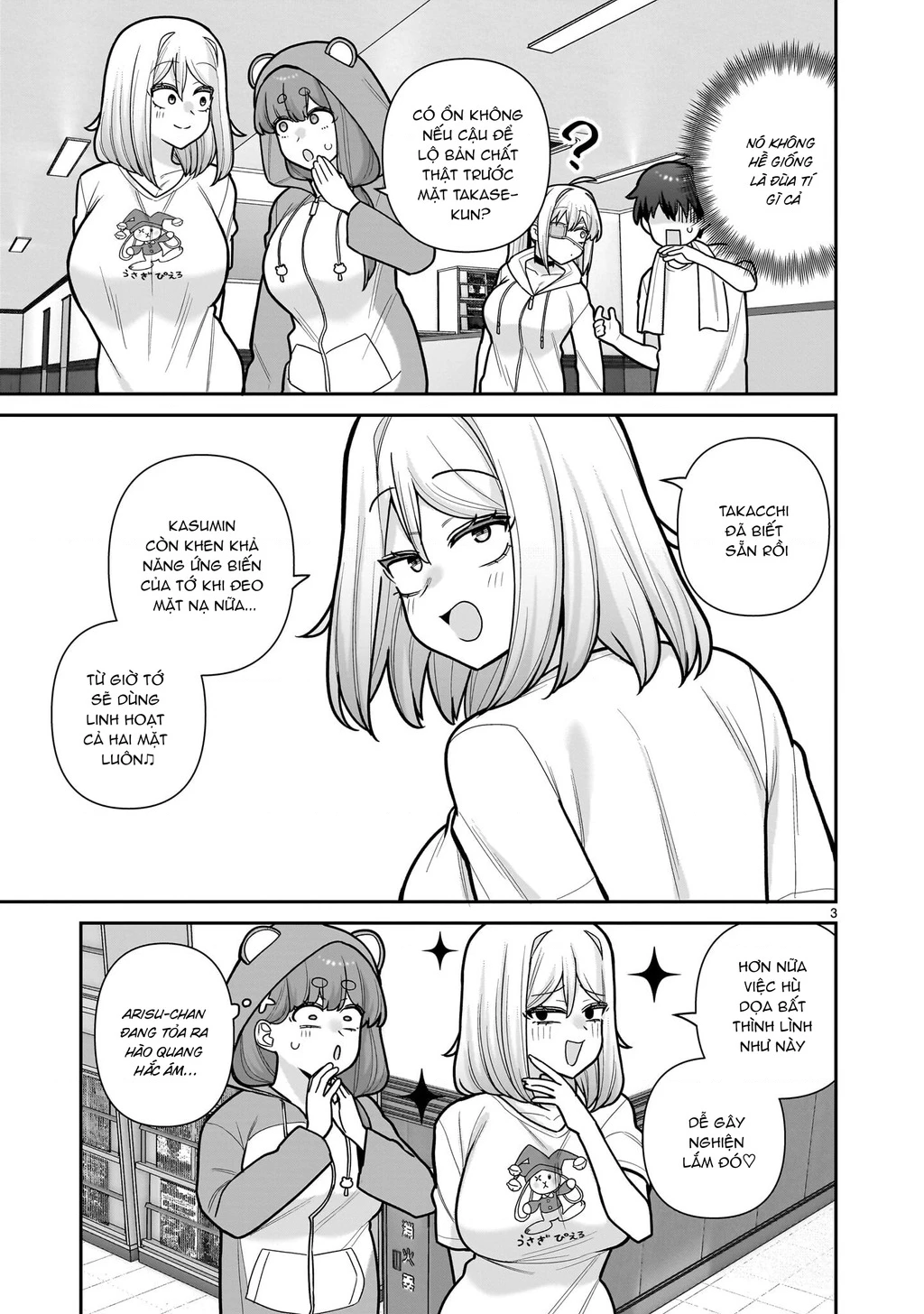 Hakanagi Kasumi, cô nàng sẽ lập tức XX nếu không có tôi ở bên Chapter 15 - 3