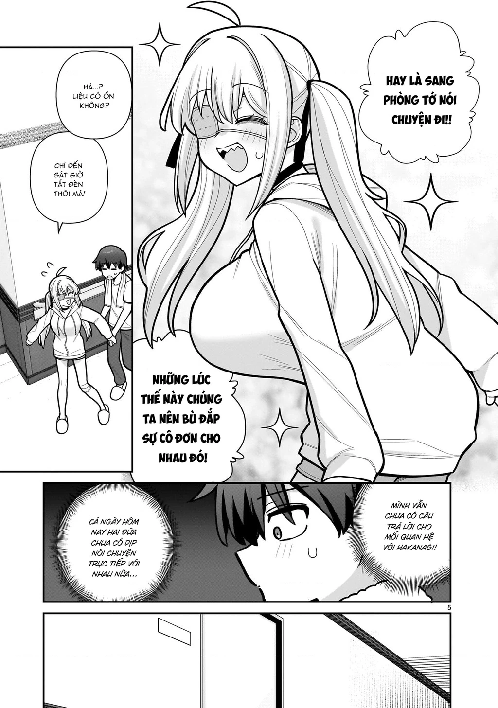 Hakanagi Kasumi, cô nàng sẽ lập tức XX nếu không có tôi ở bên Chapter 15 - 5