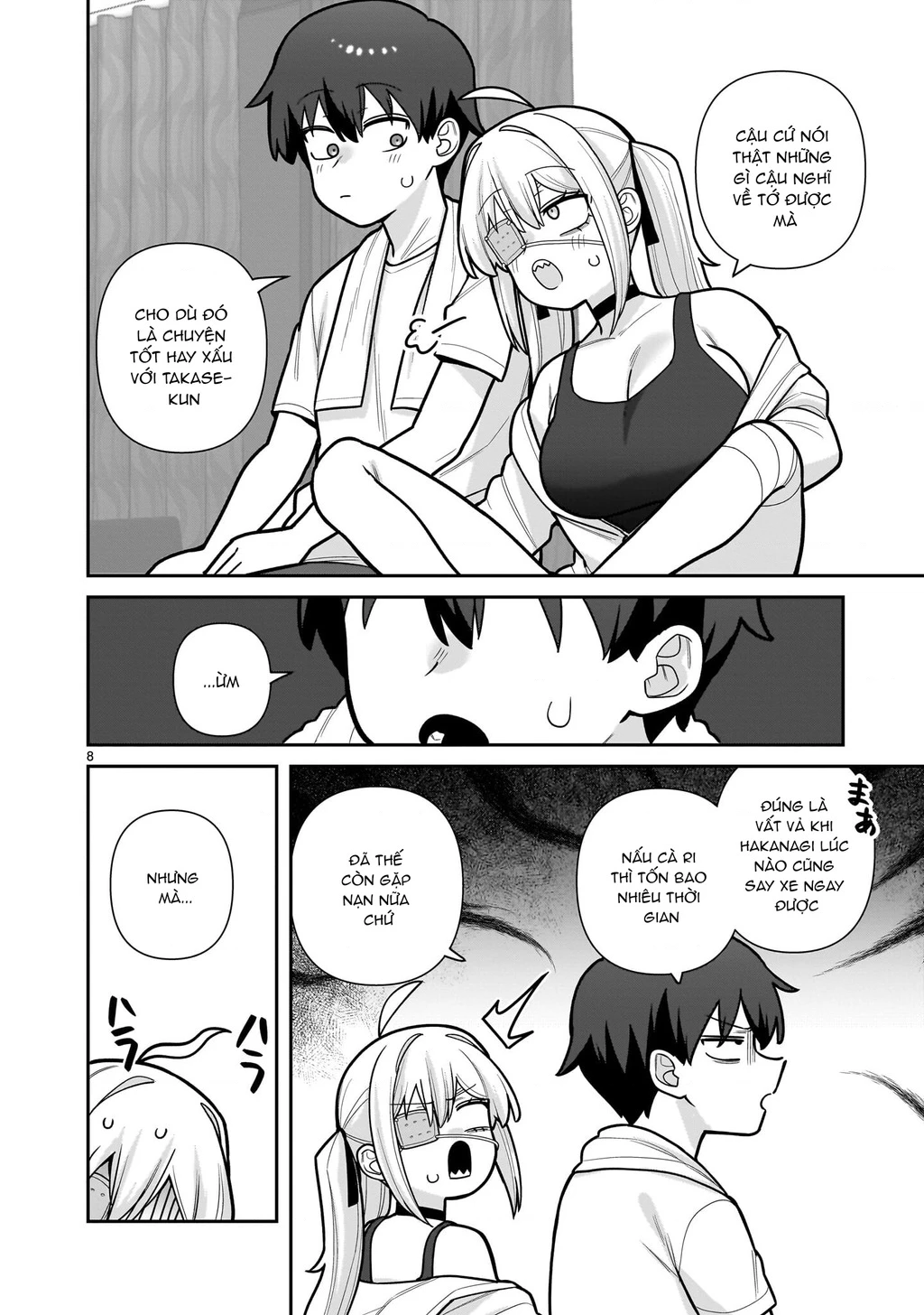 Hakanagi Kasumi, cô nàng sẽ lập tức XX nếu không có tôi ở bên Chapter 15 - 8