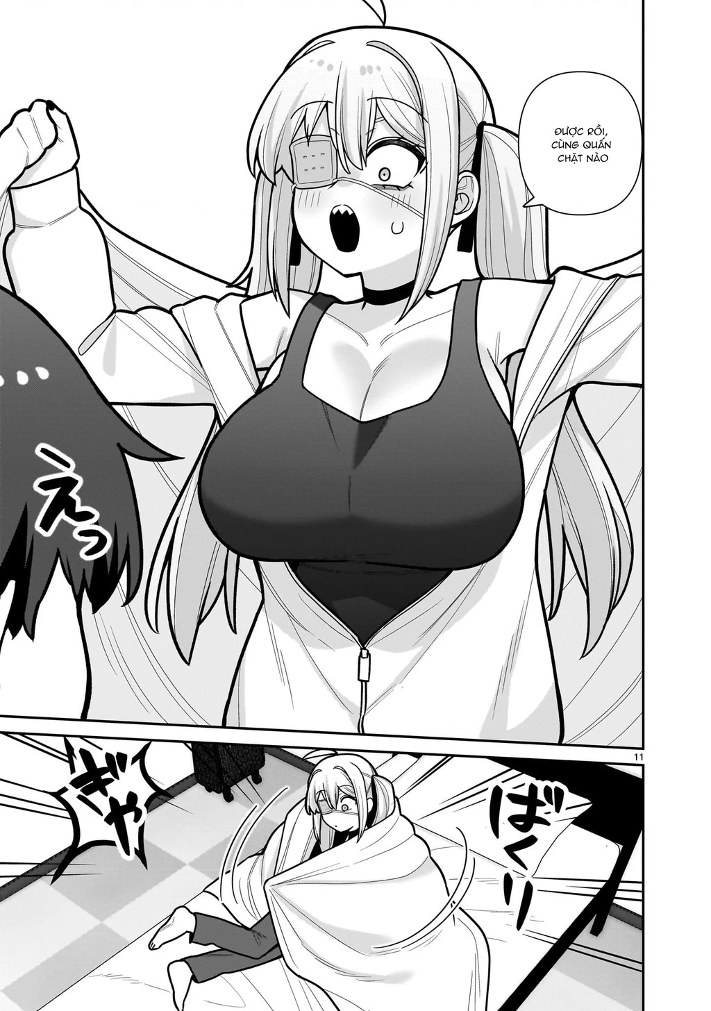 Hakanagi Kasumi, cô nàng sẽ lập tức XX nếu không có tôi ở bên Chapter 15 - 11