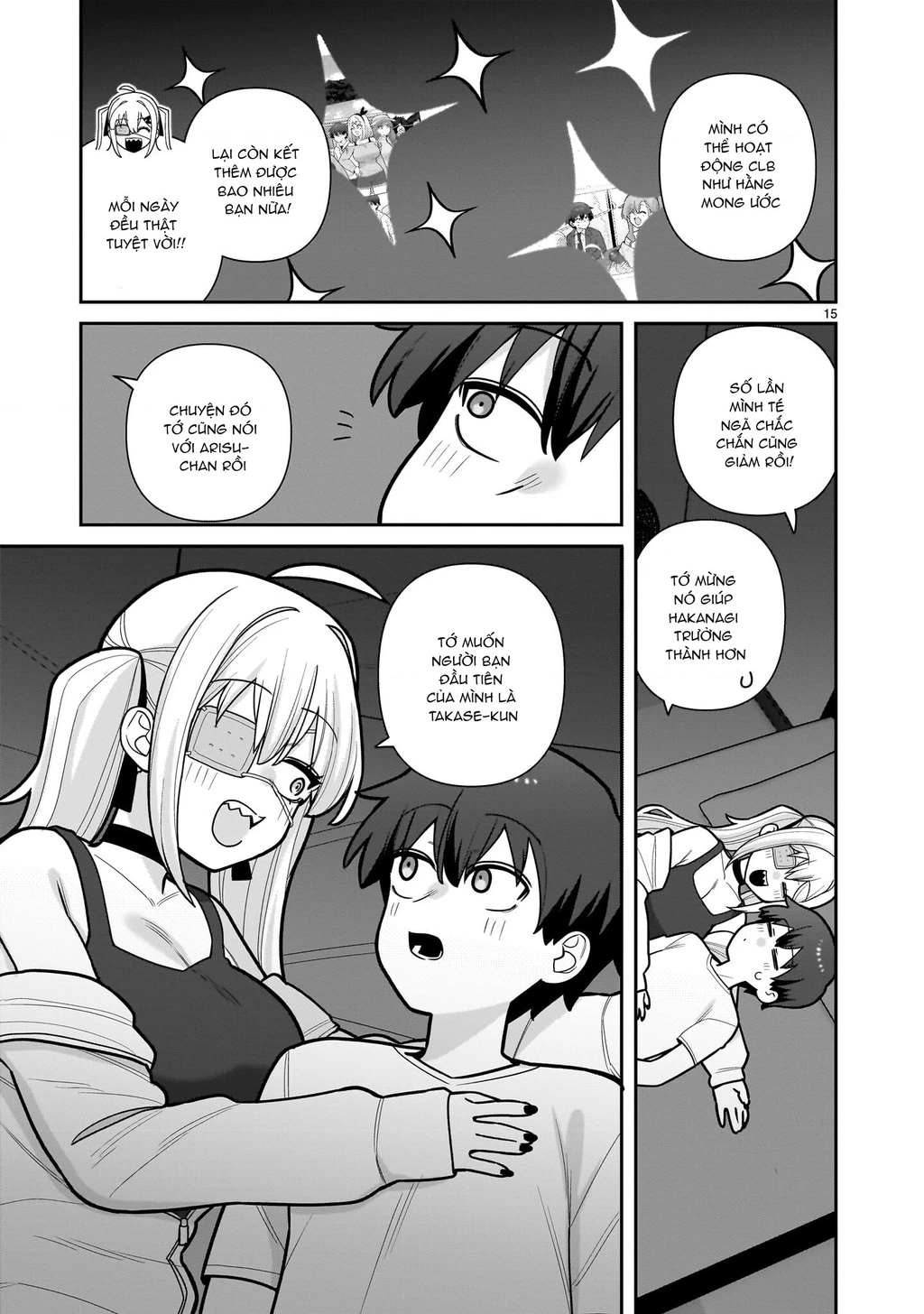 Hakanagi Kasumi, cô nàng sẽ lập tức XX nếu không có tôi ở bên Chapter 15 - 15