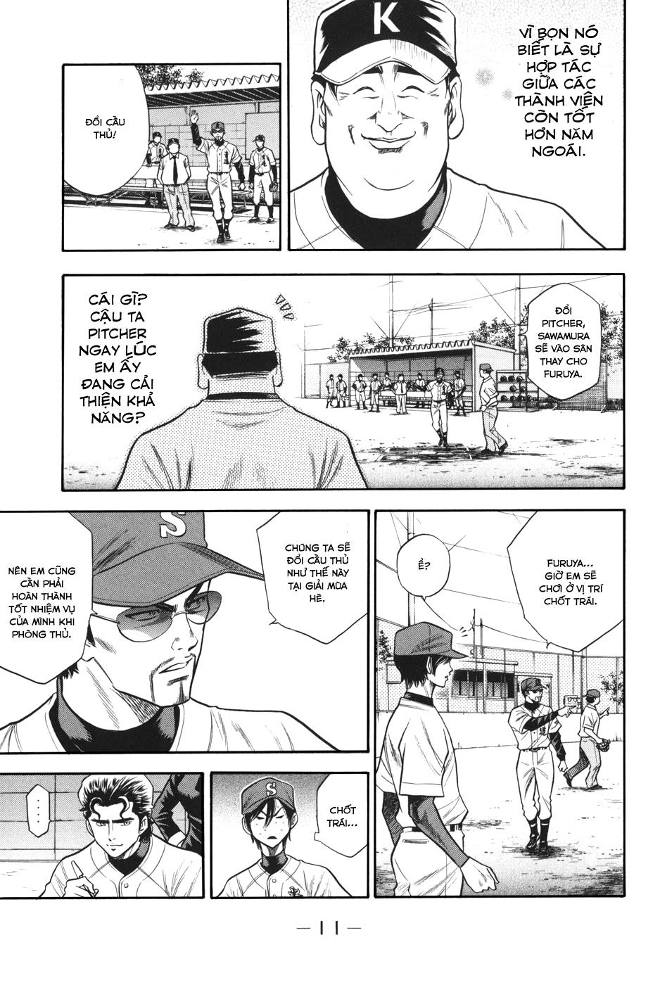 Đội Bóng Chày Siêu Đẳng Chapter 49 - 11