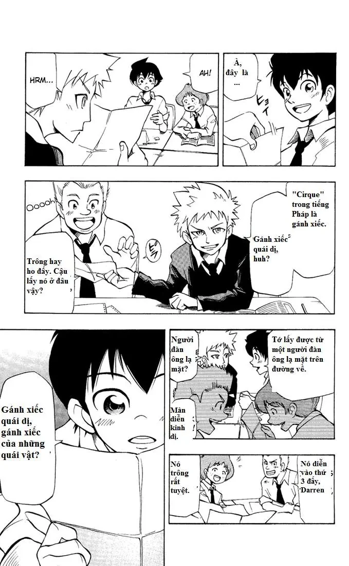 Darren Shan - Gánh Xiếc Quái Dị Chapter 1 - 21