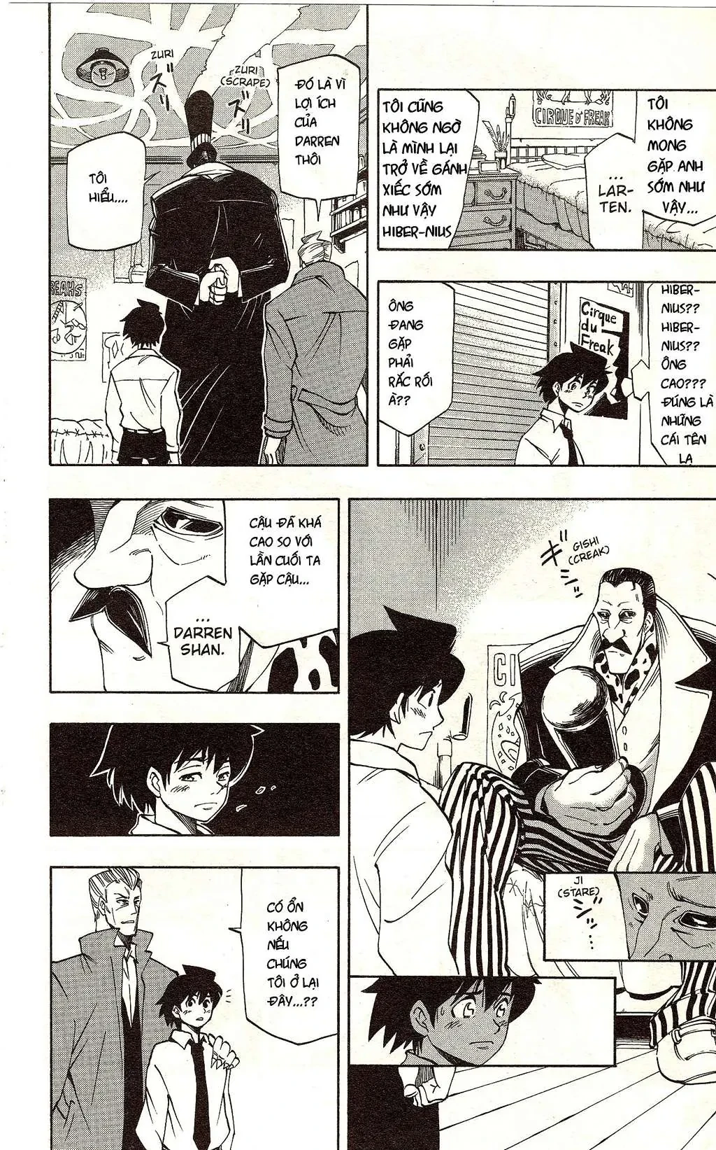 Darren Shan - Gánh Xiếc Quái Dị Chapter  6 - 8