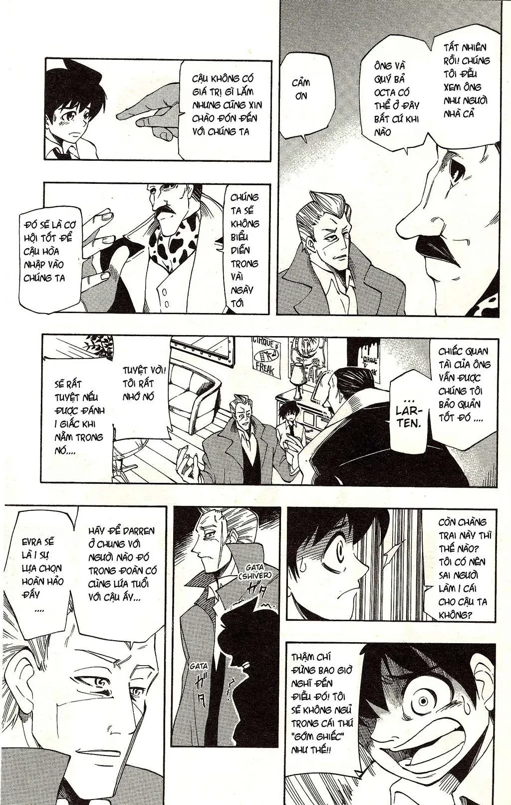 Darren Shan - Gánh Xiếc Quái Dị Chapter  6 - 9