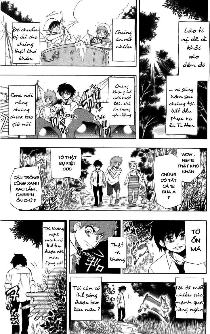 Darren Shan - Gánh Xiếc Quái Dị Chapter  8 - 11