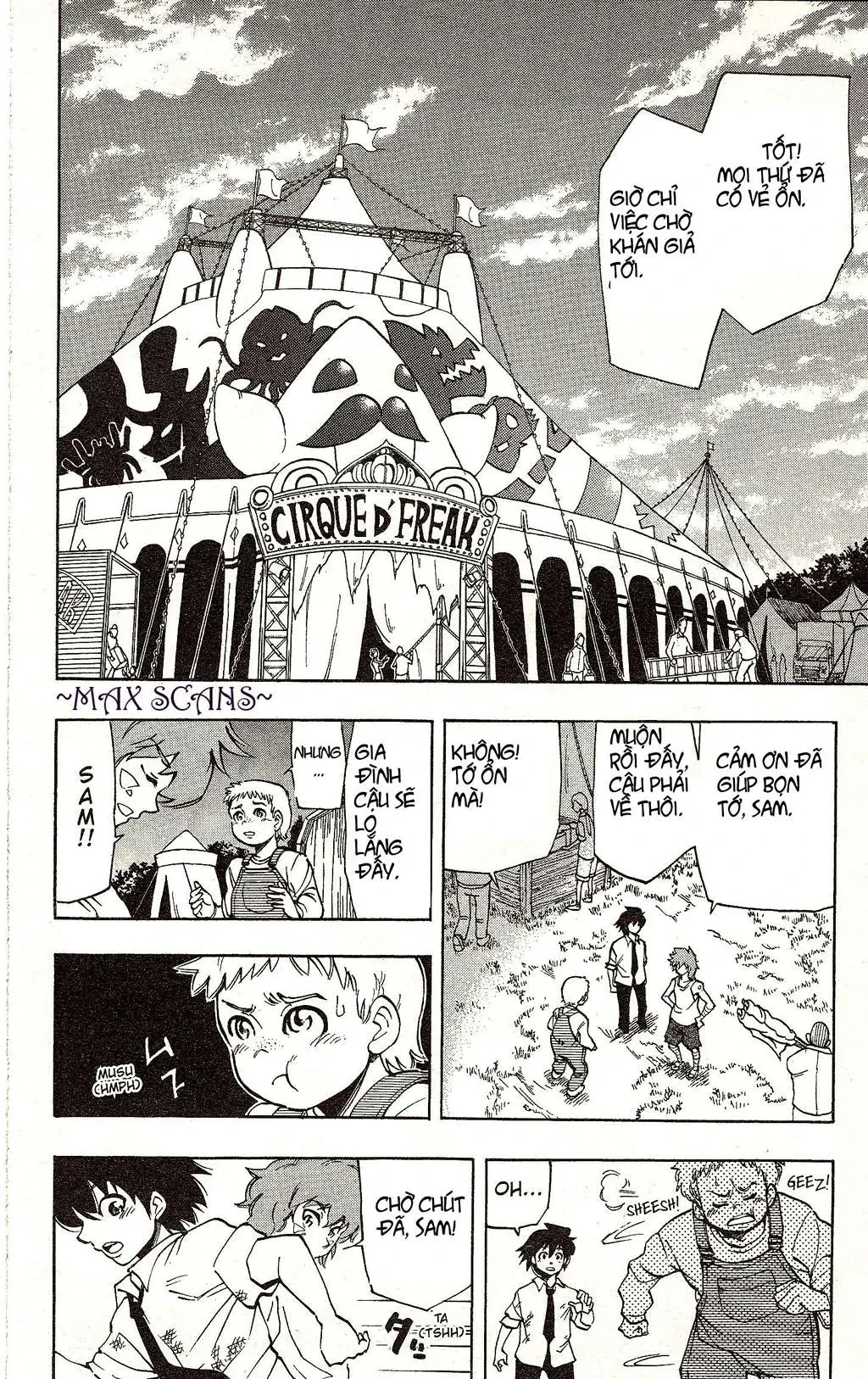 Darren Shan - Gánh Xiếc Quái Dị Chapter  9 - 2