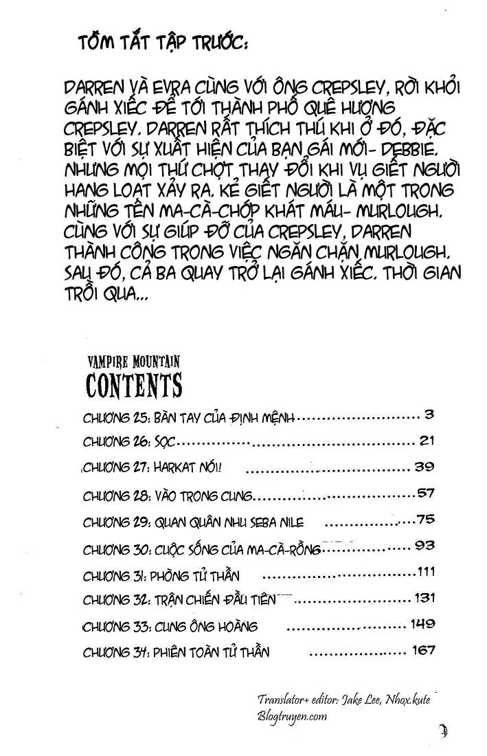 Darren Shan - Gánh Xiếc Quái Dị Chapter  25 - 4