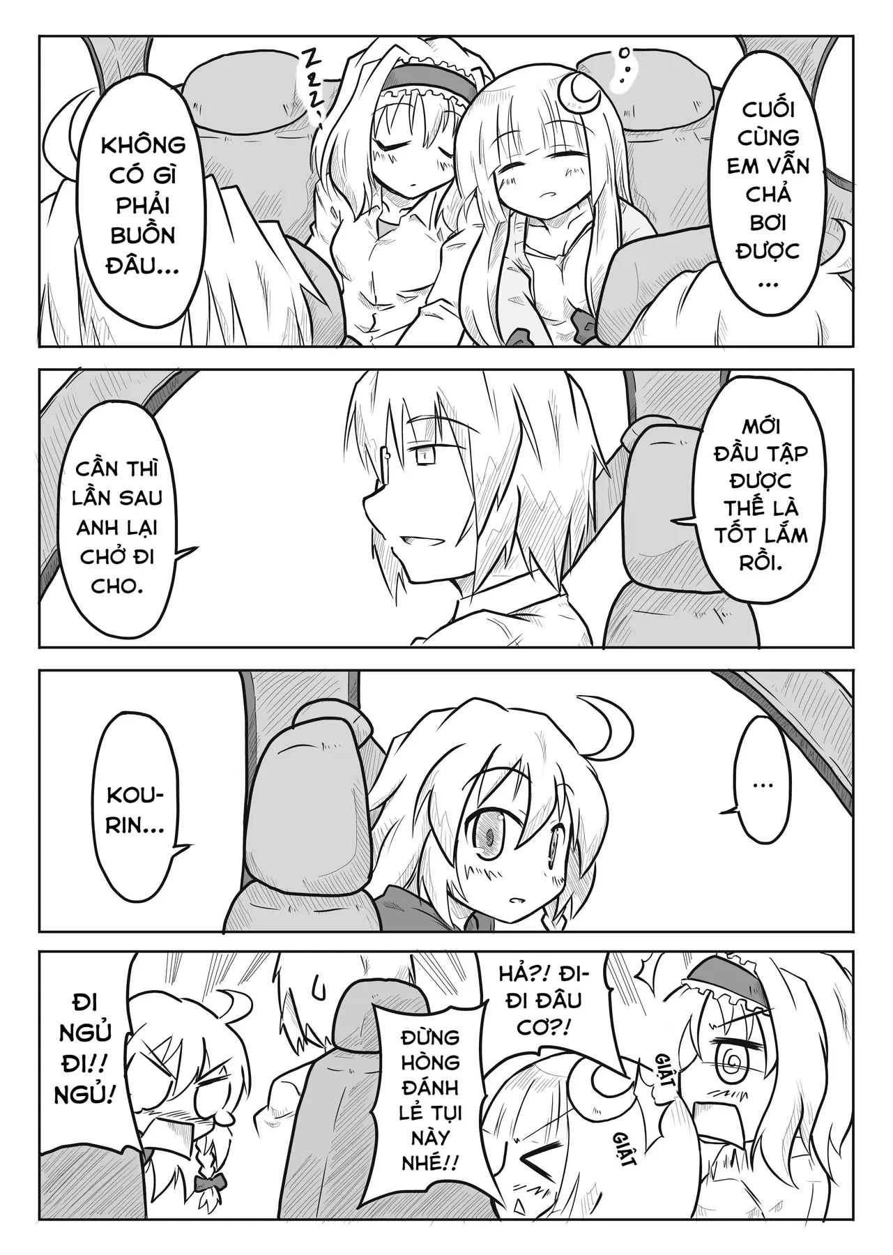 Touhou - Ba Cộng Một (Doujinshi) Chapter 1 - 8