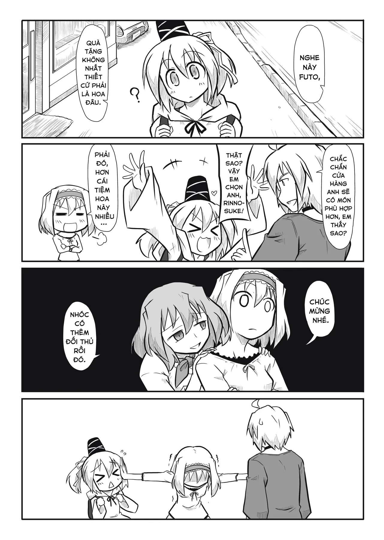 Touhou - Ba Cộng Một (Doujinshi) Chapter 5 - 6