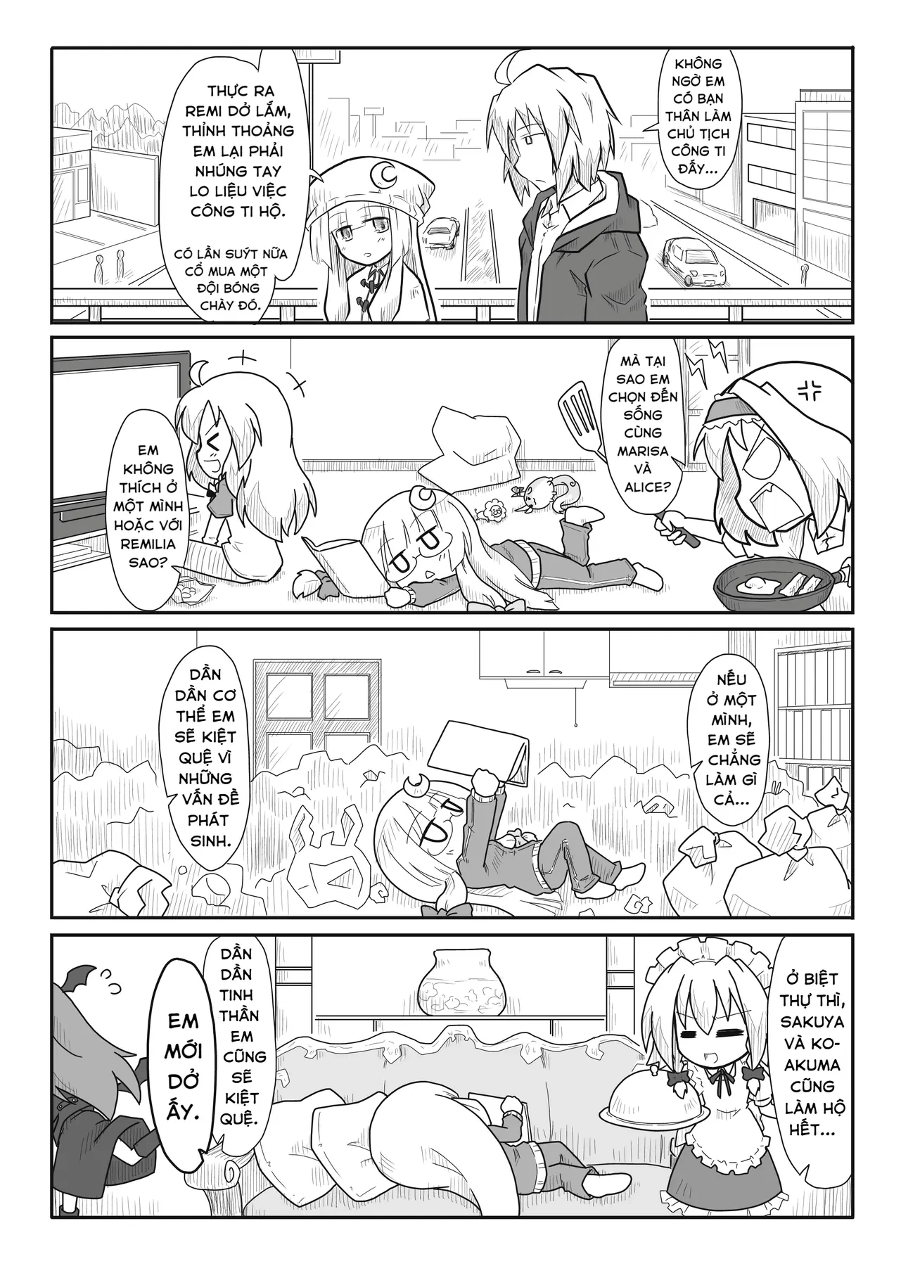 Touhou - Ba Cộng Một (Doujinshi) Chapter 6 - 4