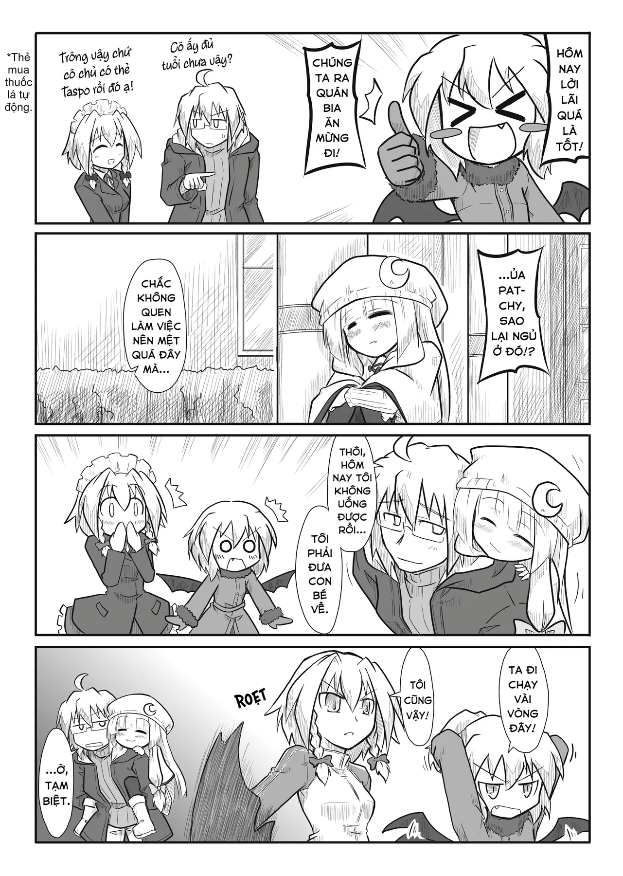 Touhou - Ba Cộng Một (Doujinshi) Chapter 6 - 8