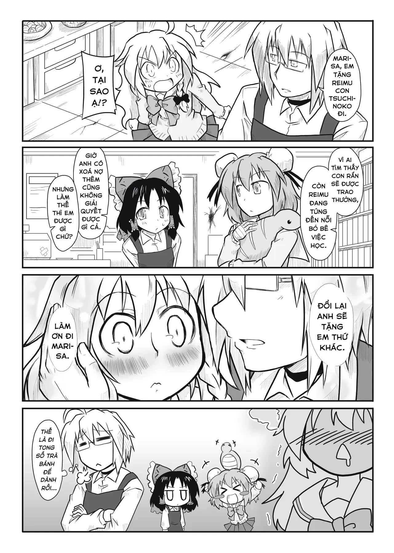 Touhou - Ba Cộng Một (Doujinshi) Chapter 8 - 6