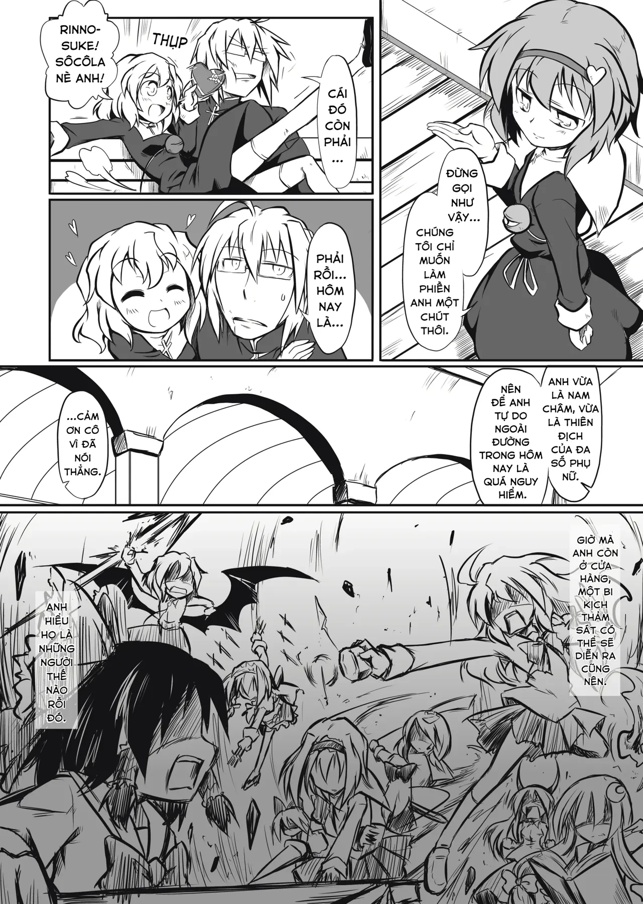 Touhou - Ba Cộng Một (Doujinshi) Chapter 10 - 4