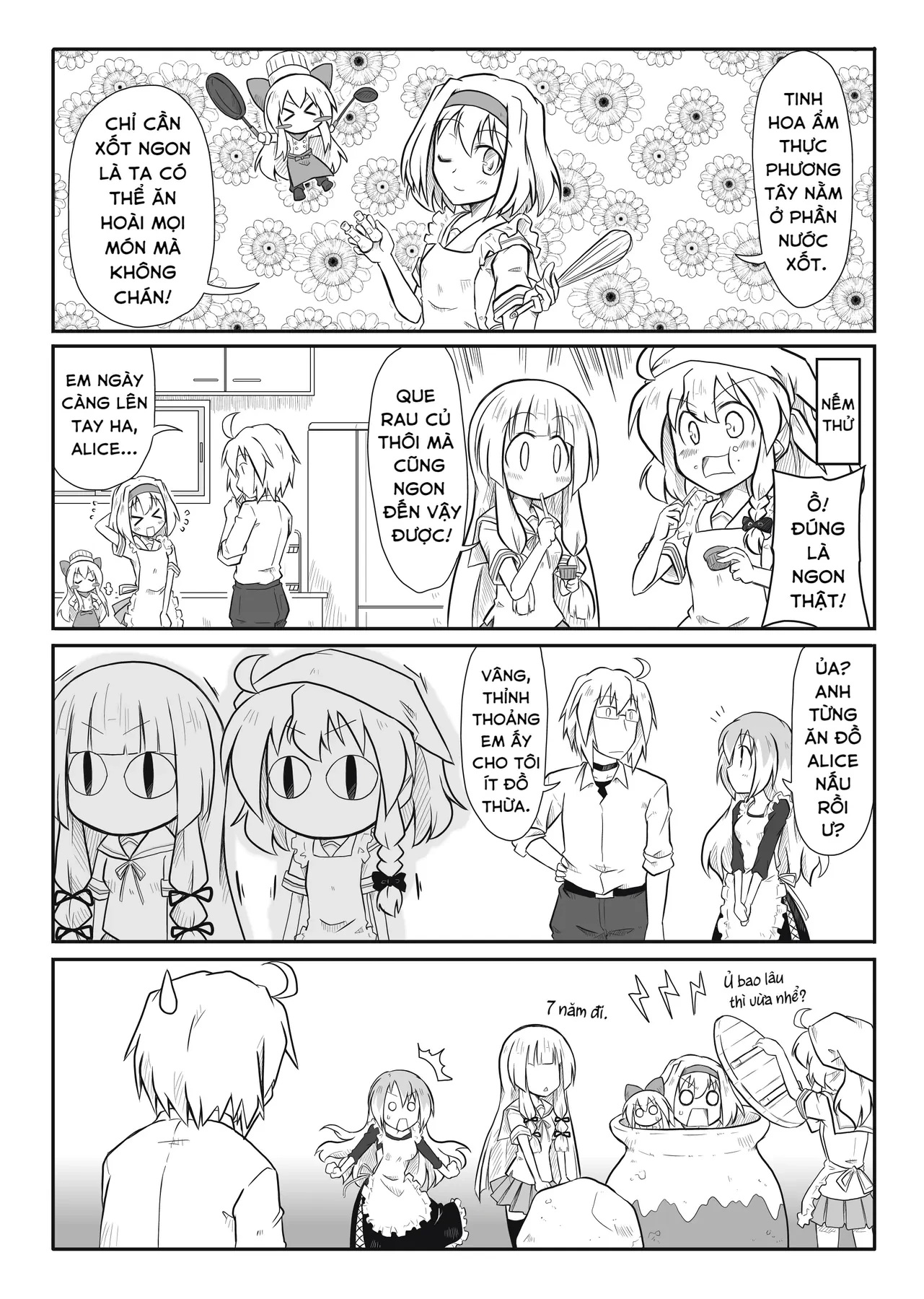 Touhou - Ba Cộng Một (Doujinshi) Chapter 13 - 6
