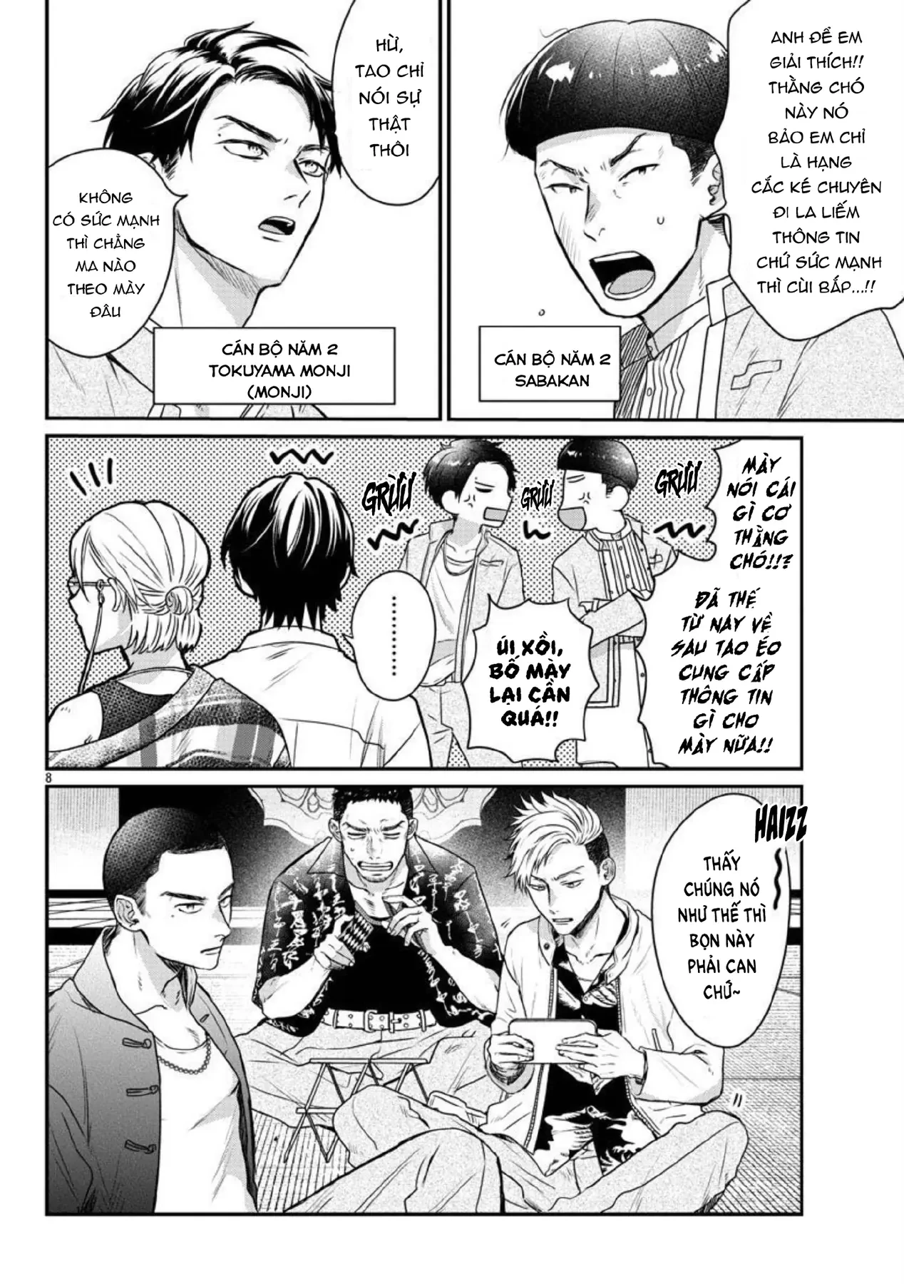 Sổ Nhật Ký Học Viện Housen Chapter 8 - 8