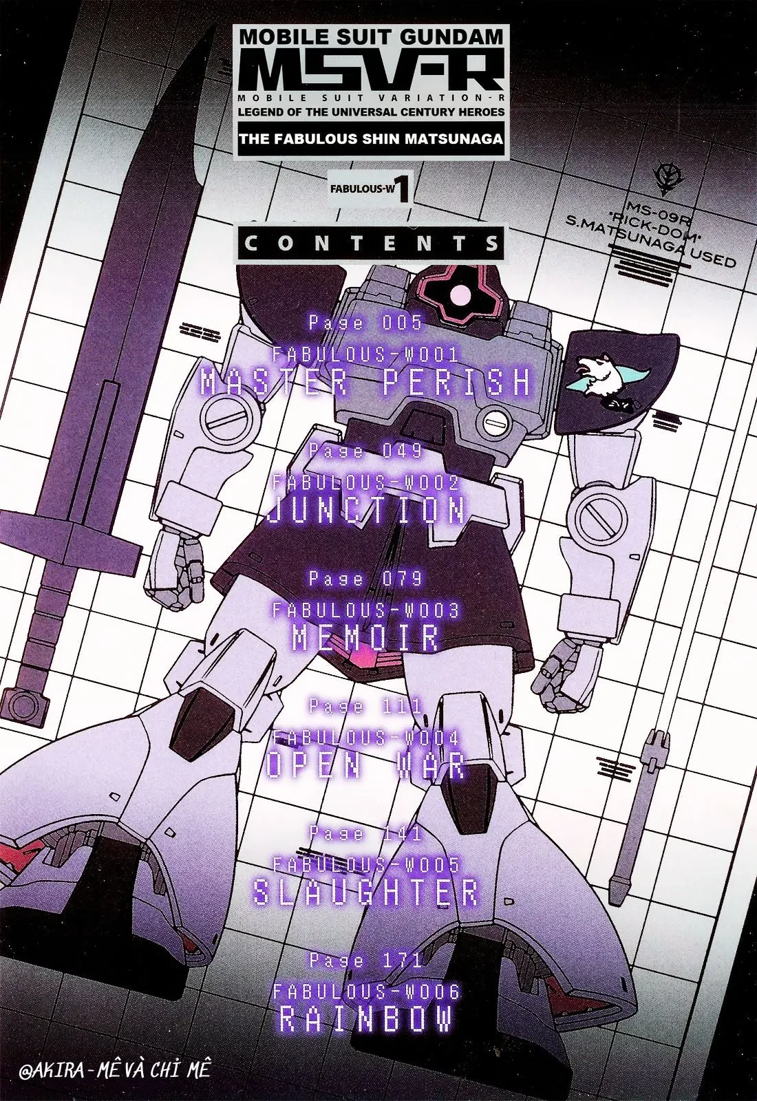 Mobile Suit Gundam Msv-R Legend Of The Universal Century Heroes: The Fabulous Shin Matsunaga Chapter 1 - 5