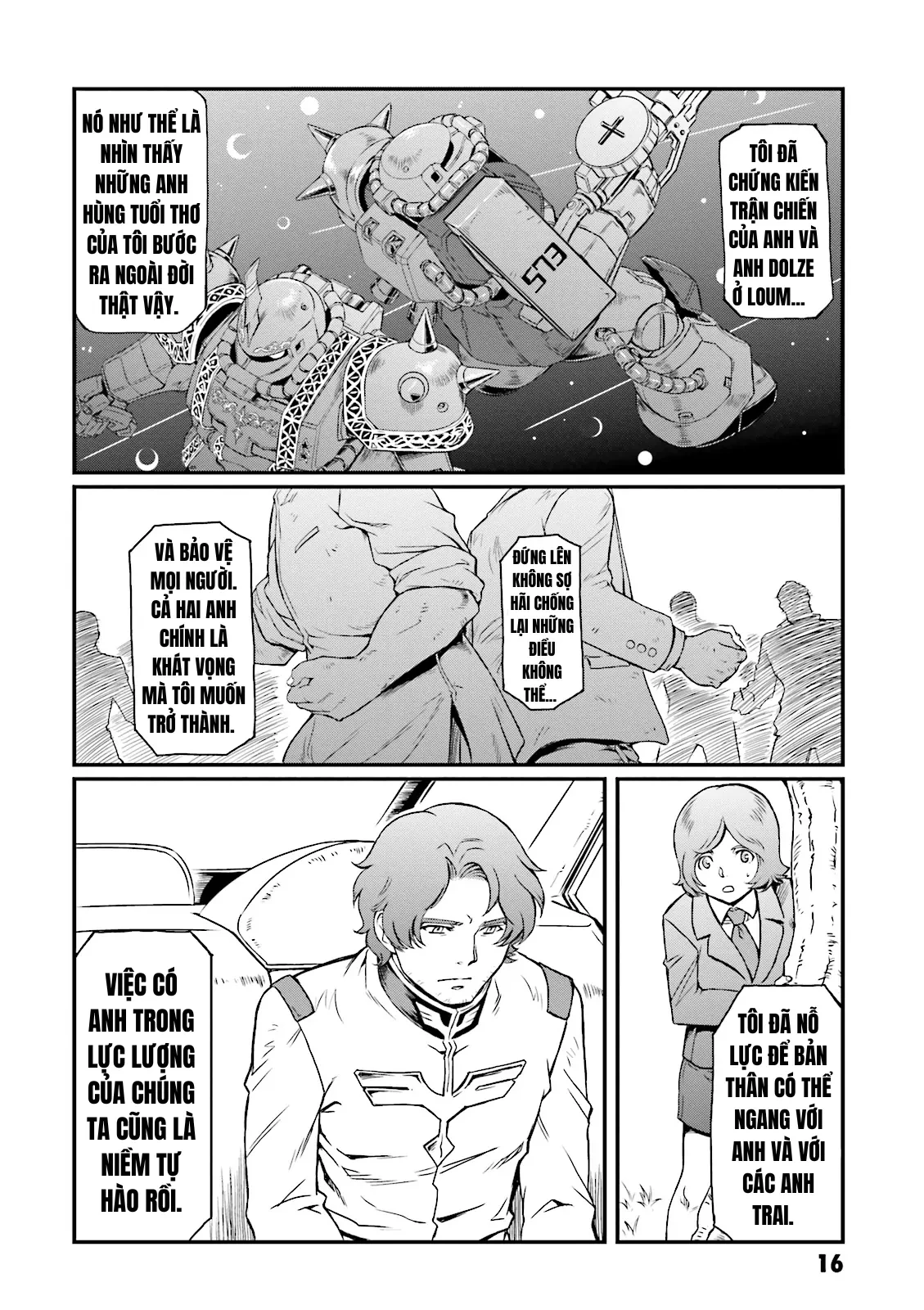 Mobile Suit Gundam Msv-R Legend Of The Universal Century Heroes: The Fabulous Shin Matsunaga Chapter  13 - 16