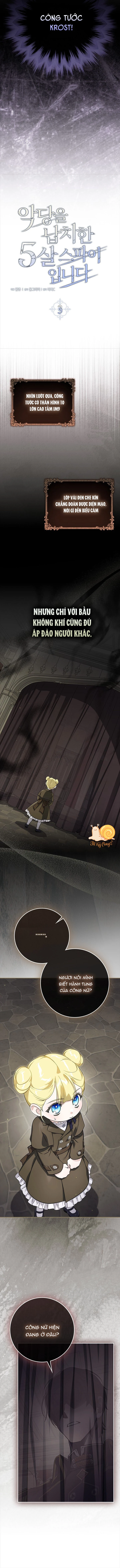 Tôi Là Một Điệp Viên 5 Tuổi Đã Bắt Cóc Kẻ Phản Diện Chapter  3 - 4