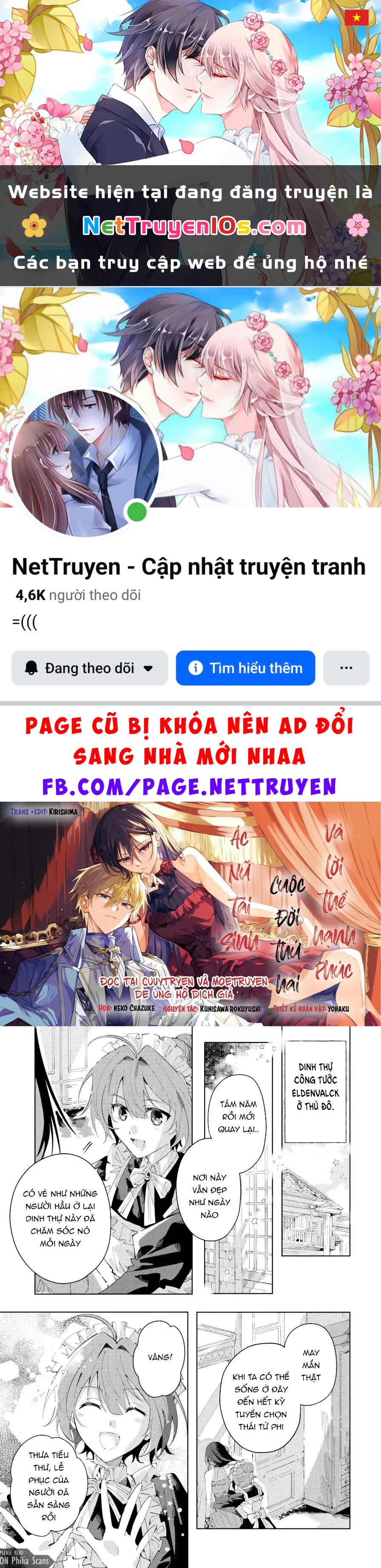 Ác Nữ Tái Sinh, Cuộc Sống Thứ Hai Và Lời Thề Hạnh Phúc Chapter  3 - 1