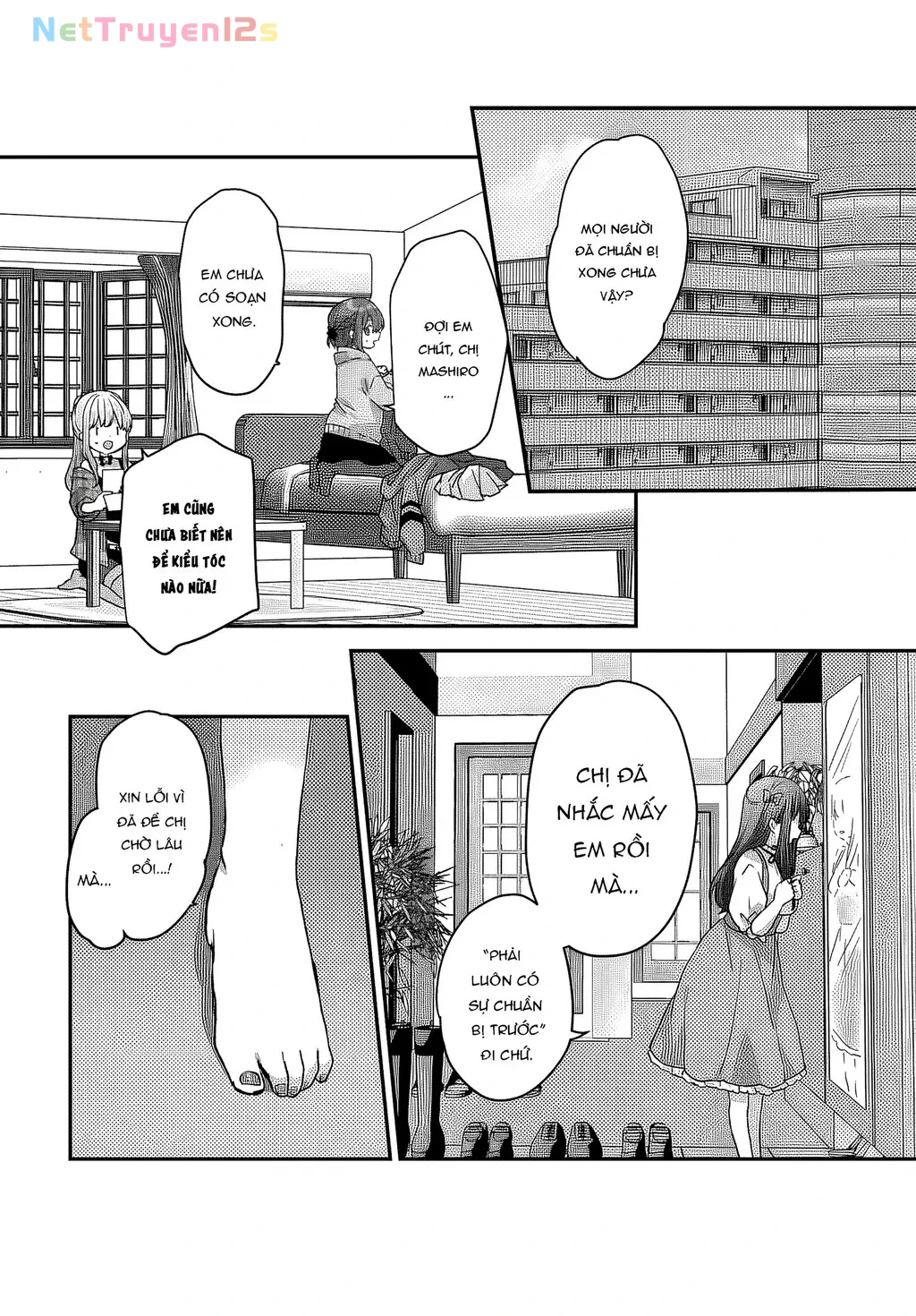 Ba Mỹ Nữ Mà Ai Cũng Đồn Trong Trường, Hóa Ra Là Những Cô Em Gái Thất Lạc Của Mình Sao. Chapter 2 - 1