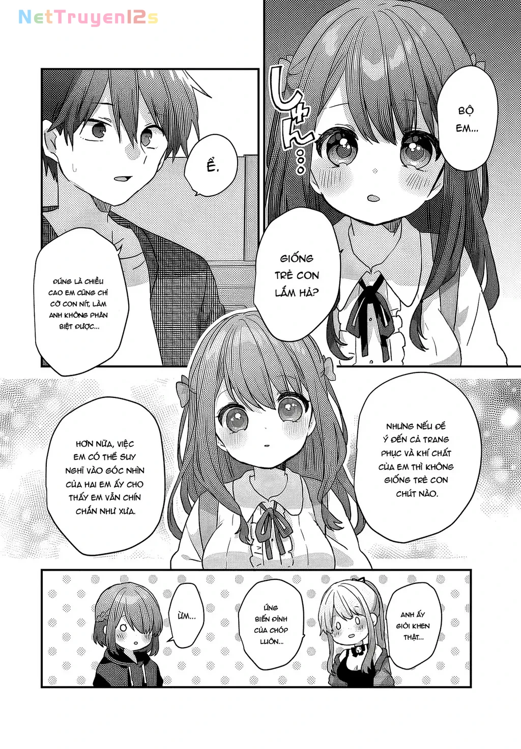 Ba Mỹ Nữ Mà Ai Cũng Đồn Trong Trường, Hóa Ra Là Những Cô Em Gái Thất Lạc Của Mình Sao. Chapter 2 - 9