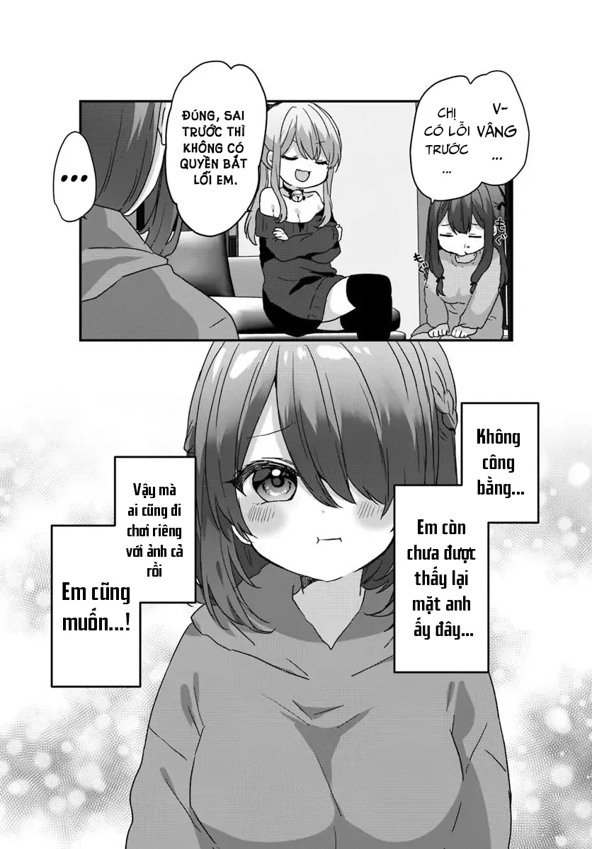 Ba Mỹ Nữ Mà Ai Cũng Đồn Trong Trường, Hóa Ra Là Những Cô Em Gái Thất Lạc Của Mình Sao. Chapter  6 - 2