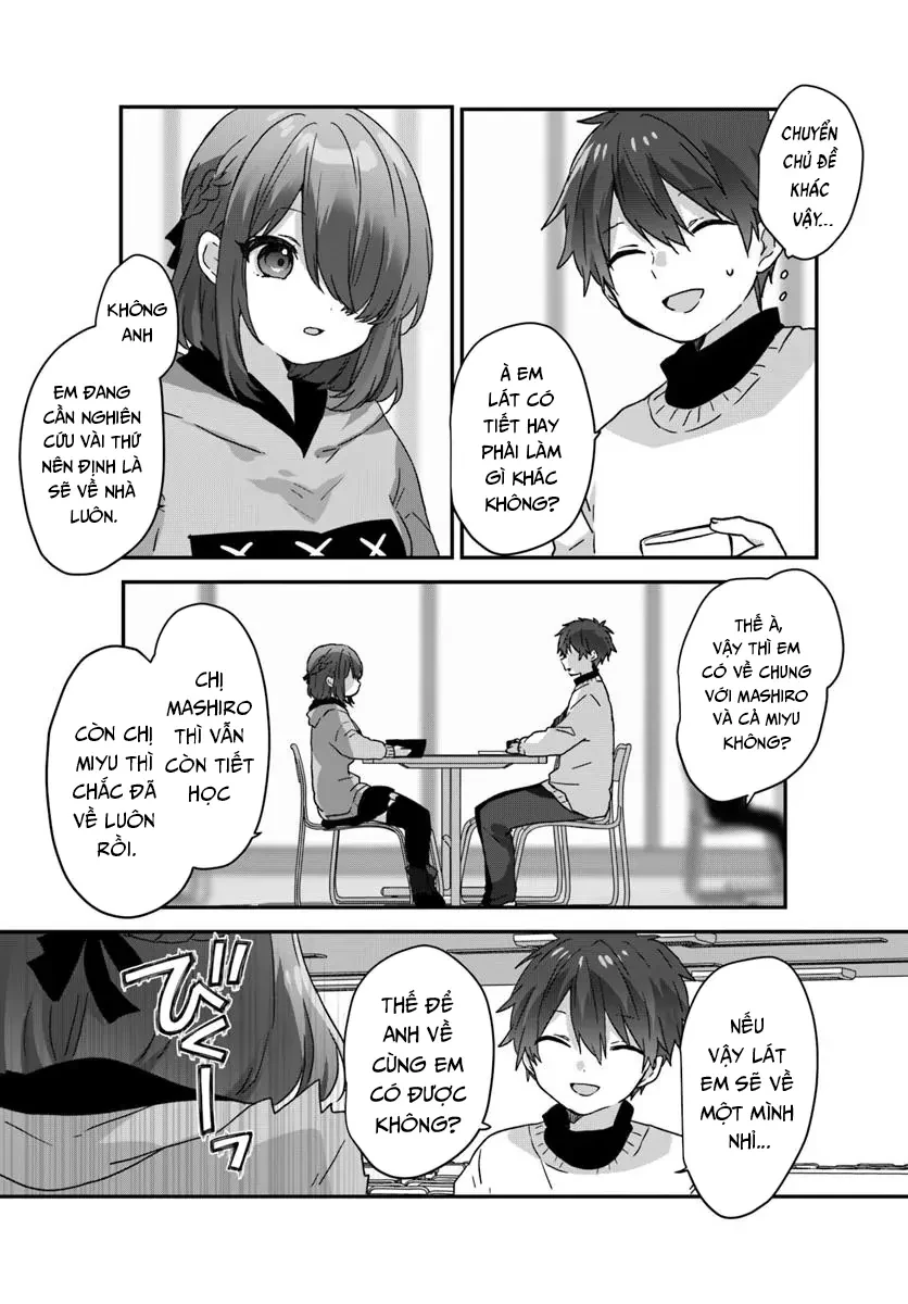 Ba Mỹ Nữ Mà Ai Cũng Đồn Trong Trường, Hóa Ra Là Những Cô Em Gái Thất Lạc Của Mình Sao. Chapter  6 - 17