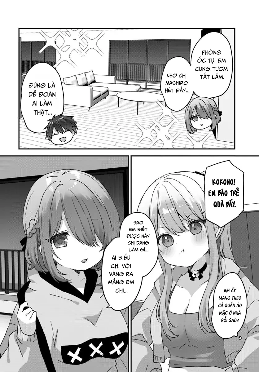Ba Mỹ Nữ Mà Ai Cũng Đồn Trong Trường, Hóa Ra Là Những Cô Em Gái Thất Lạc Của Mình Sao. Chapter  7 - 4