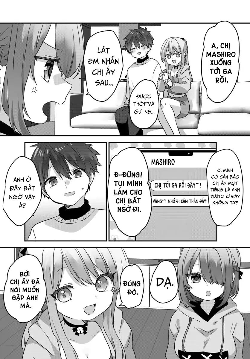 Ba Mỹ Nữ Mà Ai Cũng Đồn Trong Trường, Hóa Ra Là Những Cô Em Gái Thất Lạc Của Mình Sao. Chapter  7 - 9