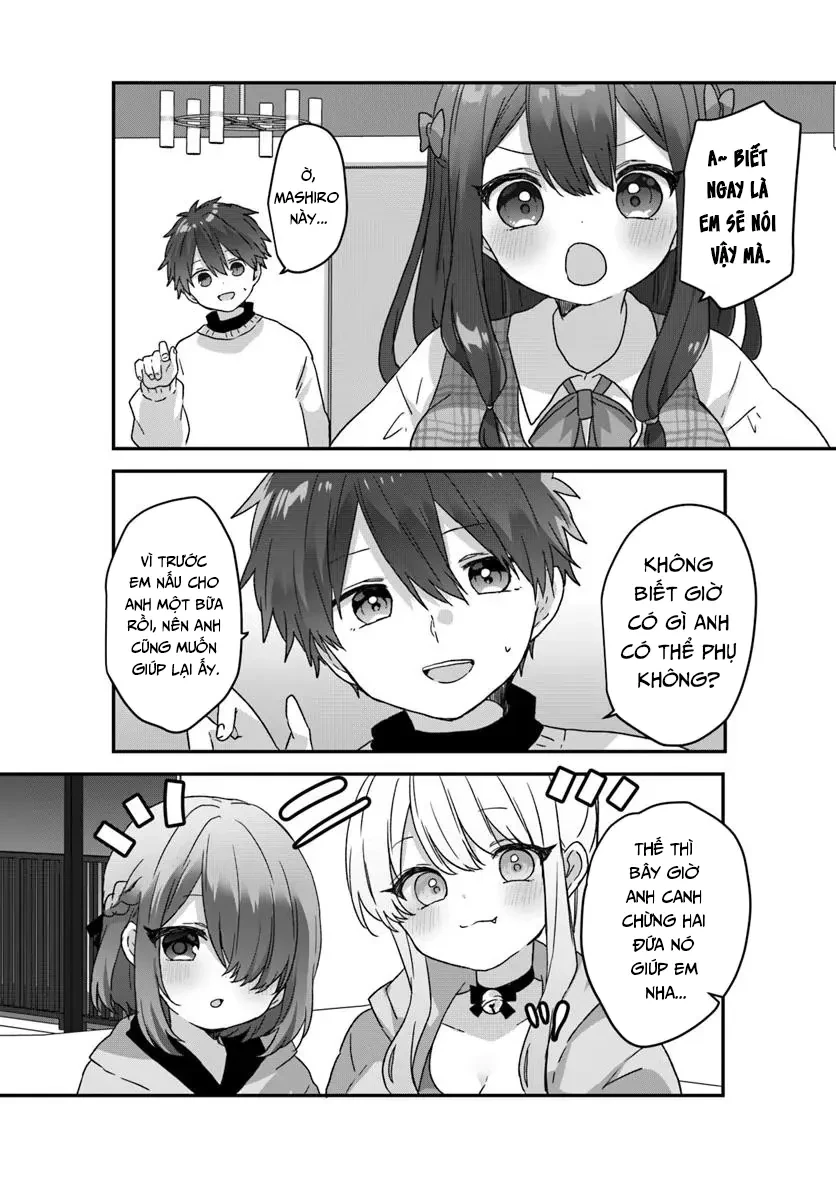 Ba Mỹ Nữ Mà Ai Cũng Đồn Trong Trường, Hóa Ra Là Những Cô Em Gái Thất Lạc Của Mình Sao. Chapter  7 - 17