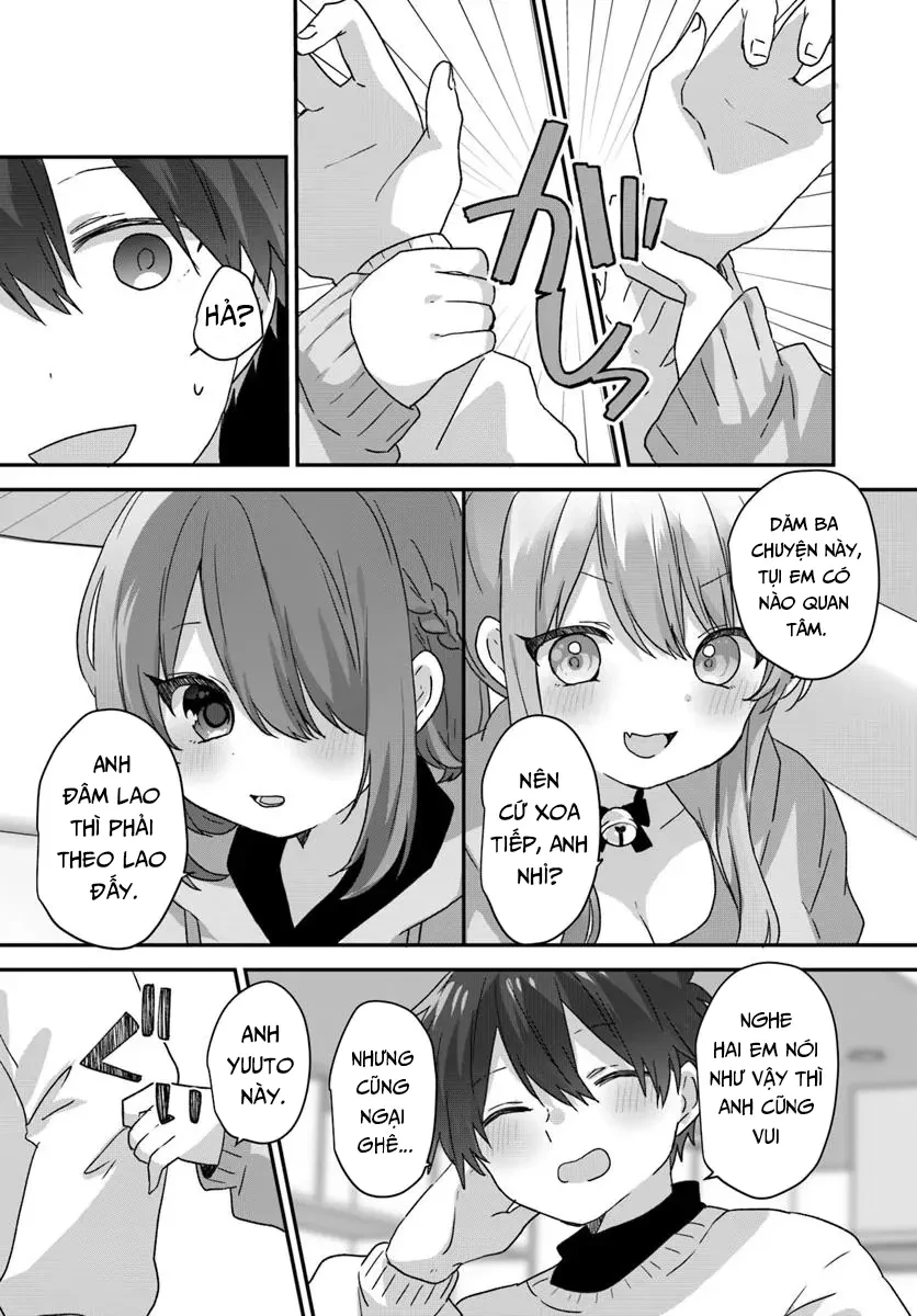Ba Mỹ Nữ Mà Ai Cũng Đồn Trong Trường, Hóa Ra Là Những Cô Em Gái Thất Lạc Của Mình Sao. Chapter  7 - 22