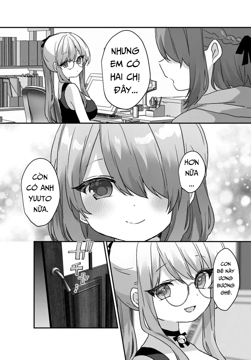 Ba Mỹ Nữ Mà Ai Cũng Đồn Trong Trường, Hóa Ra Là Những Cô Em Gái Thất Lạc Của Mình Sao. Chapter  8 - 2
