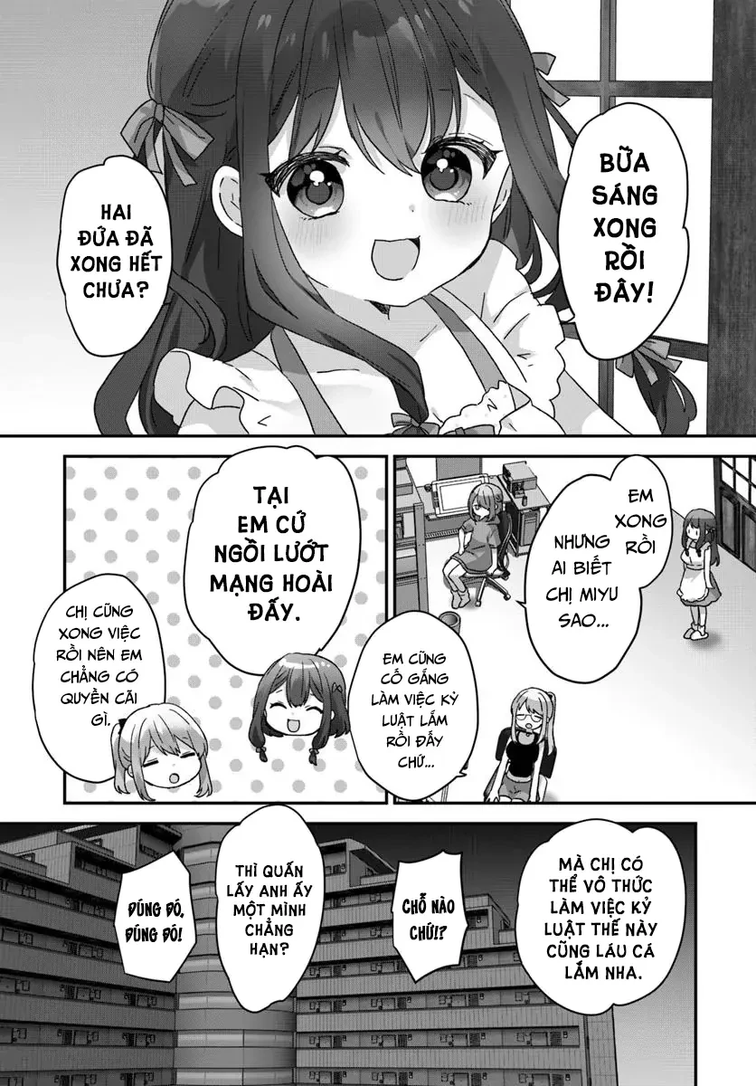 Ba Mỹ Nữ Mà Ai Cũng Đồn Trong Trường, Hóa Ra Là Những Cô Em Gái Thất Lạc Của Mình Sao. Chapter  8 - 3
