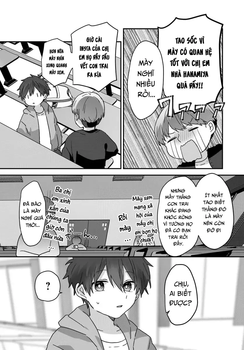 Ba Mỹ Nữ Mà Ai Cũng Đồn Trong Trường, Hóa Ra Là Những Cô Em Gái Thất Lạc Của Mình Sao. Chapter  8 - 6