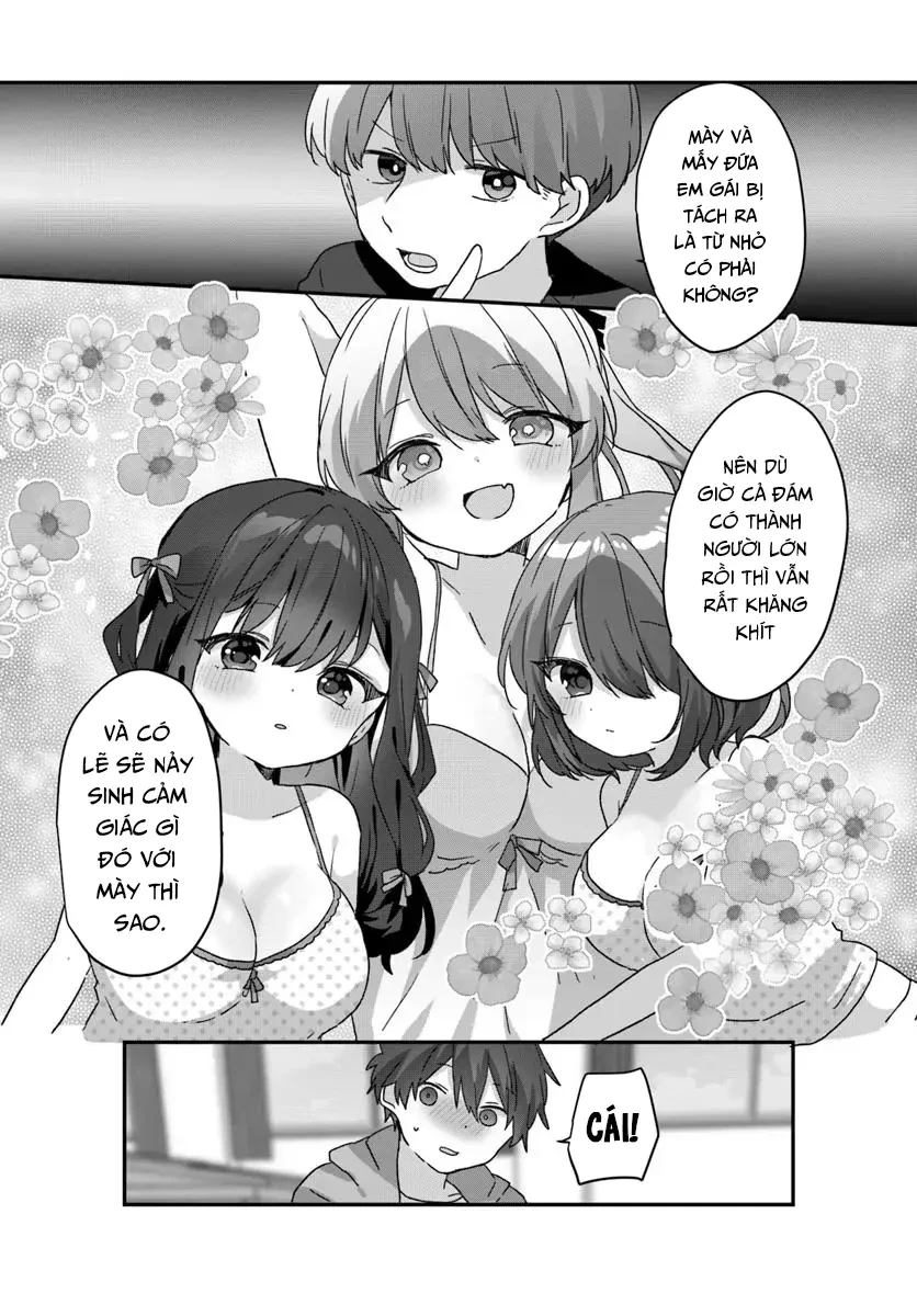 Ba Mỹ Nữ Mà Ai Cũng Đồn Trong Trường, Hóa Ra Là Những Cô Em Gái Thất Lạc Của Mình Sao. Chapter  8 - 7