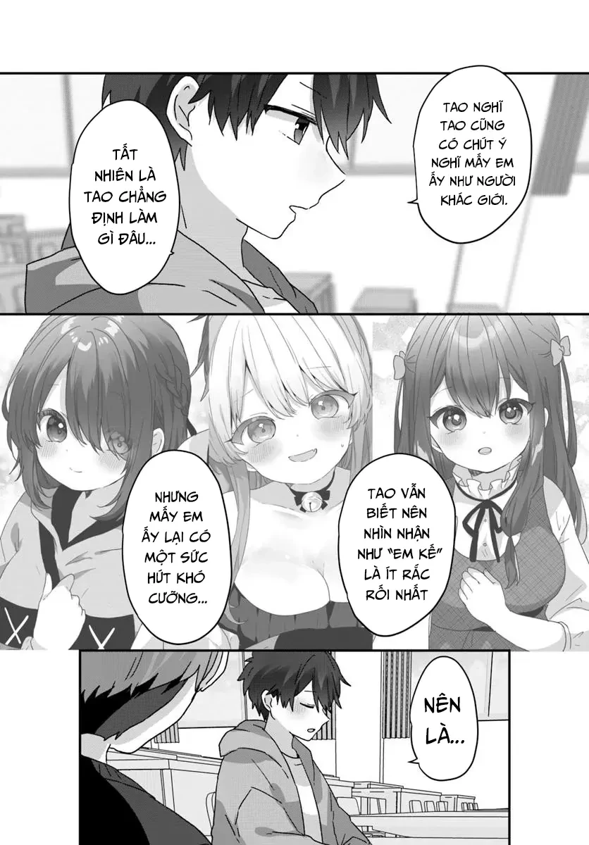 Ba Mỹ Nữ Mà Ai Cũng Đồn Trong Trường, Hóa Ra Là Những Cô Em Gái Thất Lạc Của Mình Sao. Chapter  8 - 9