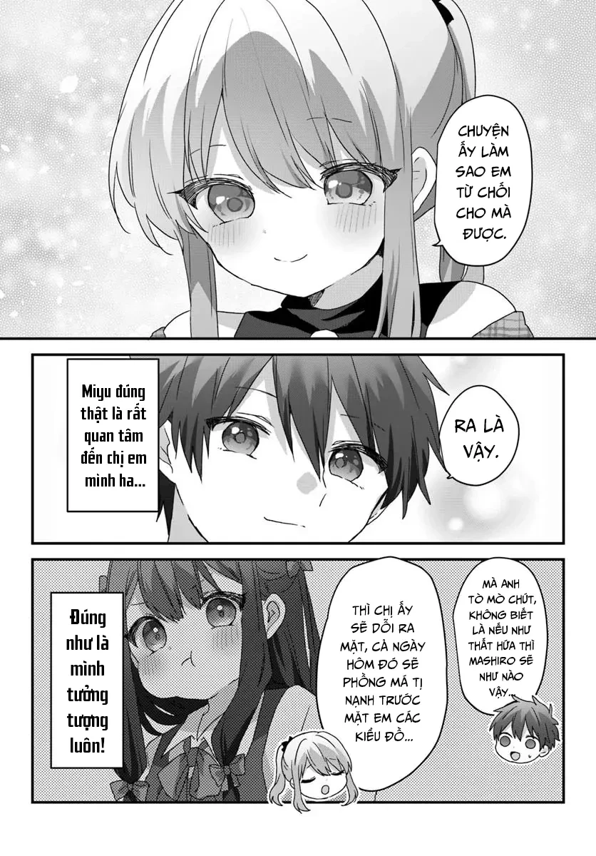 Ba Mỹ Nữ Mà Ai Cũng Đồn Trong Trường, Hóa Ra Là Những Cô Em Gái Thất Lạc Của Mình Sao. Chapter  9 - 5