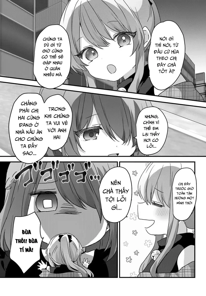 Ba Mỹ Nữ Mà Ai Cũng Đồn Trong Trường, Hóa Ra Là Những Cô Em Gái Thất Lạc Của Mình Sao. Chapter  9 - 21