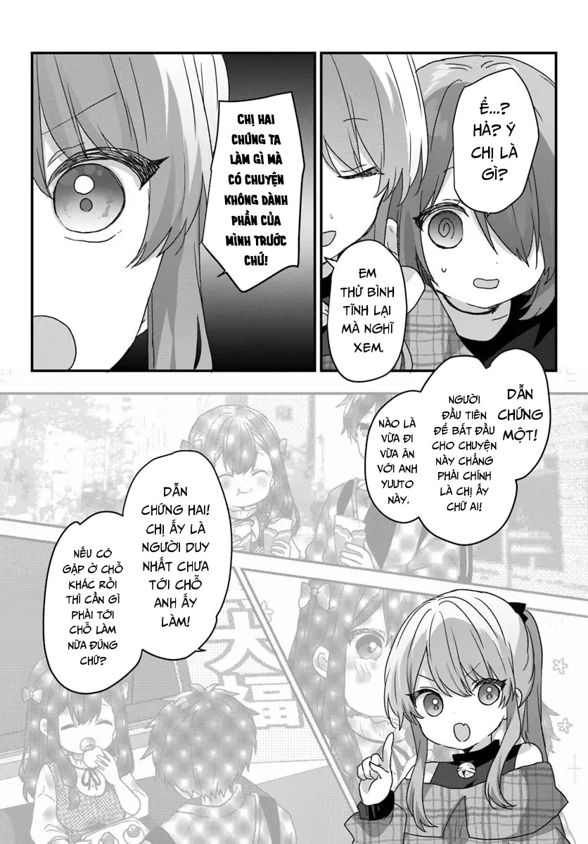 Ba Mỹ Nữ Mà Ai Cũng Đồn Trong Trường, Hóa Ra Là Những Cô Em Gái Thất Lạc Của Mình Sao. Chapter  9 - 23
