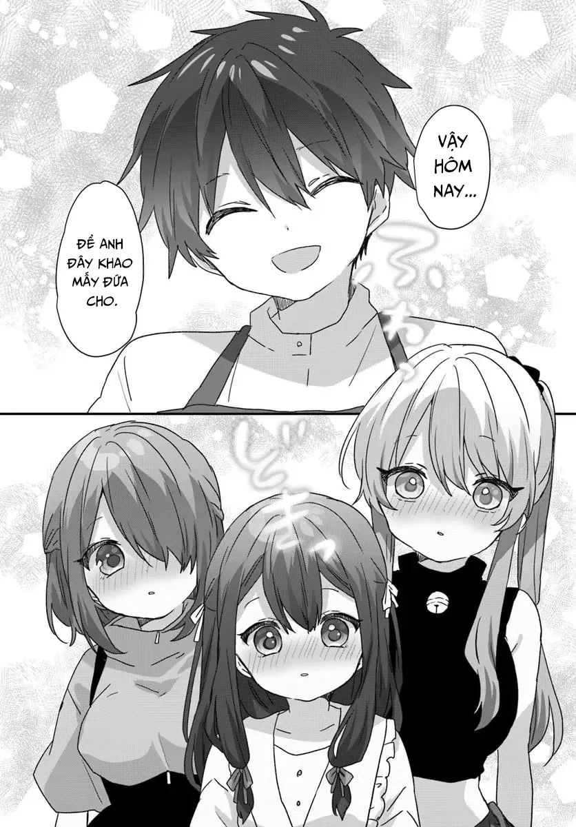 Ba Mỹ Nữ Mà Ai Cũng Đồn Trong Trường, Hóa Ra Là Những Cô Em Gái Thất Lạc Của Mình Sao. Chapter  10 - 12