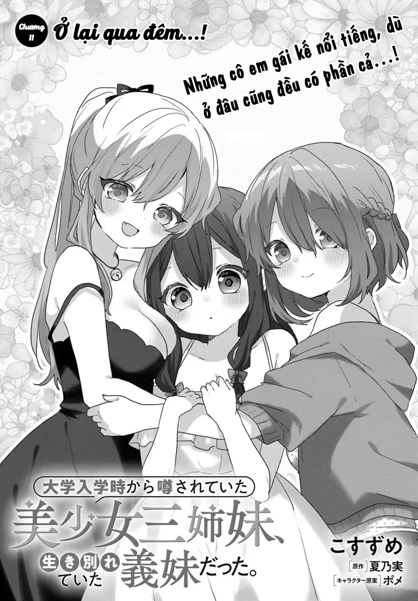 Ba Mỹ Nữ Mà Ai Cũng Đồn Trong Trường, Hóa Ra Là Những Cô Em Gái Thất Lạc Của Mình Sao. Chapter  11 - 3