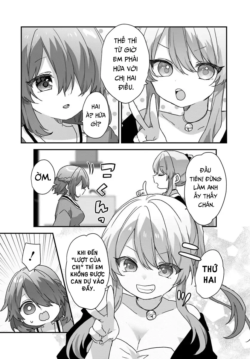 Ba Mỹ Nữ Mà Ai Cũng Đồn Trong Trường, Hóa Ra Là Những Cô Em Gái Thất Lạc Của Mình Sao. Chapter  11 - 11